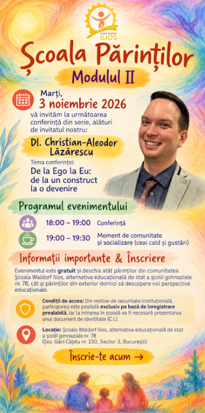 Conferinta si lansare de carte Antroposofie